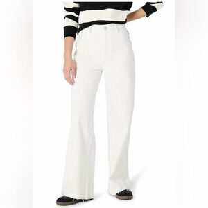 Kori Women's Crisp White Flare Jeans